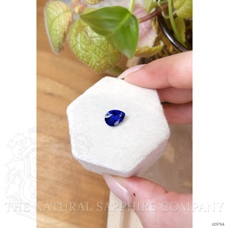 2.20 Ct. Blue Sapphire from Ceylon (Sri Lanka)