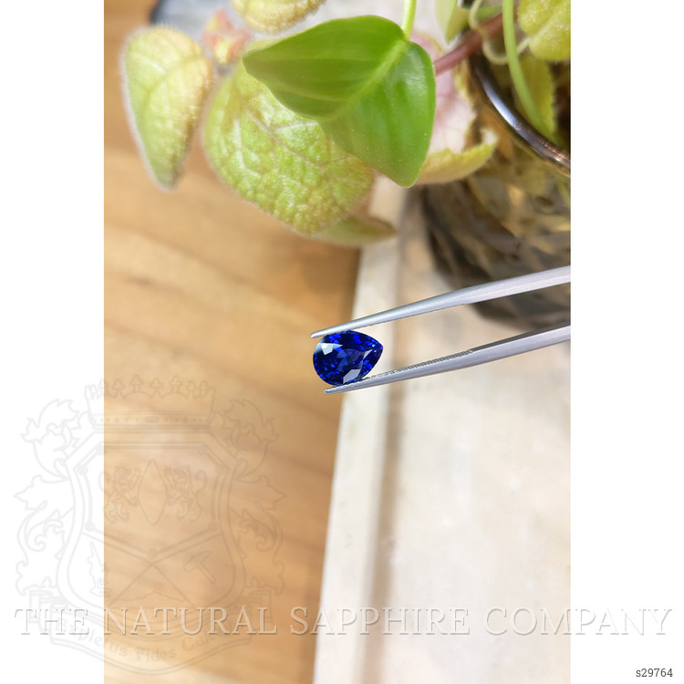 2.20 Ct. Blue Sapphire from Ceylon (Sri Lanka)