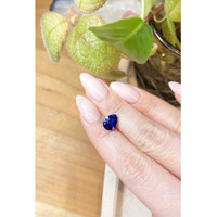 2.20 Ct. Blue Sapphire from Ceylon (Sri Lanka) Life Style