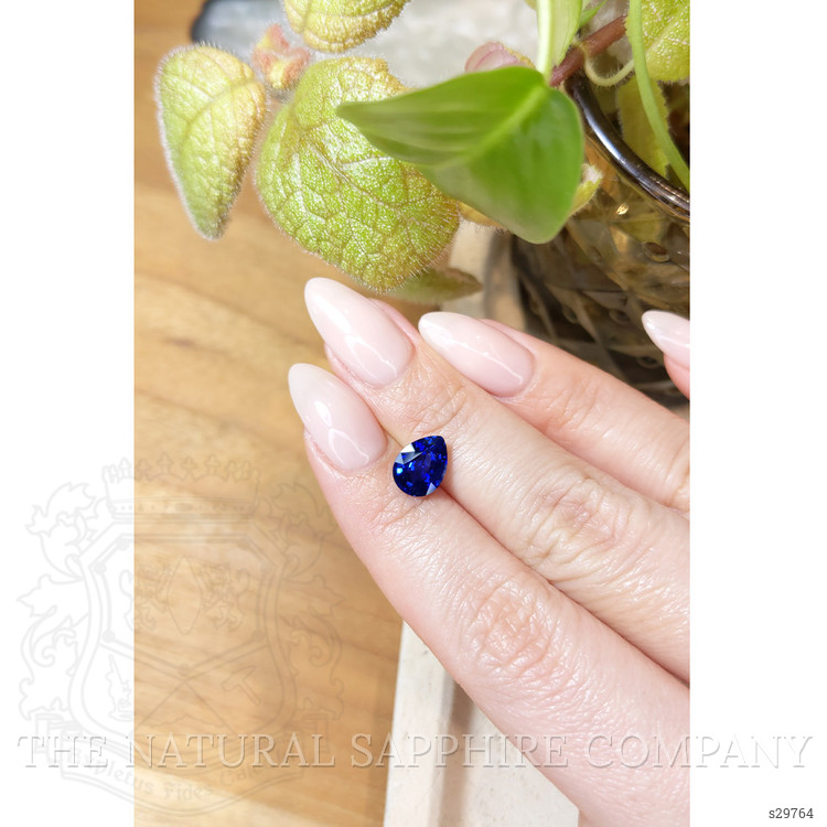 2.20 Ct. Blue Sapphire from Ceylon (Sri Lanka)