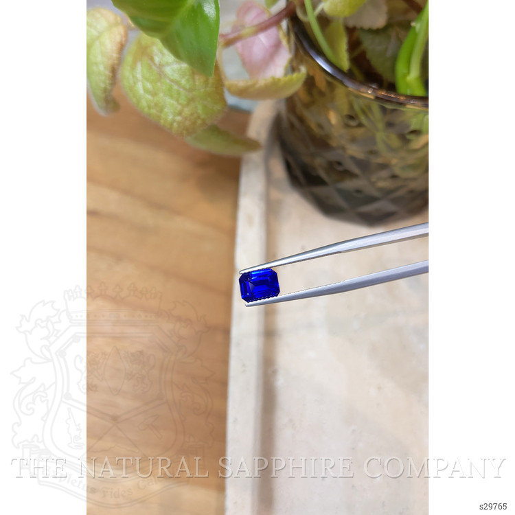 1.75 Ct. Blue Sapphire from Ceylon (Sri Lanka)