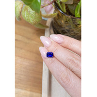 1.75 Ct. Blue Sapphire from Ceylon (Sri Lanka) Life Style