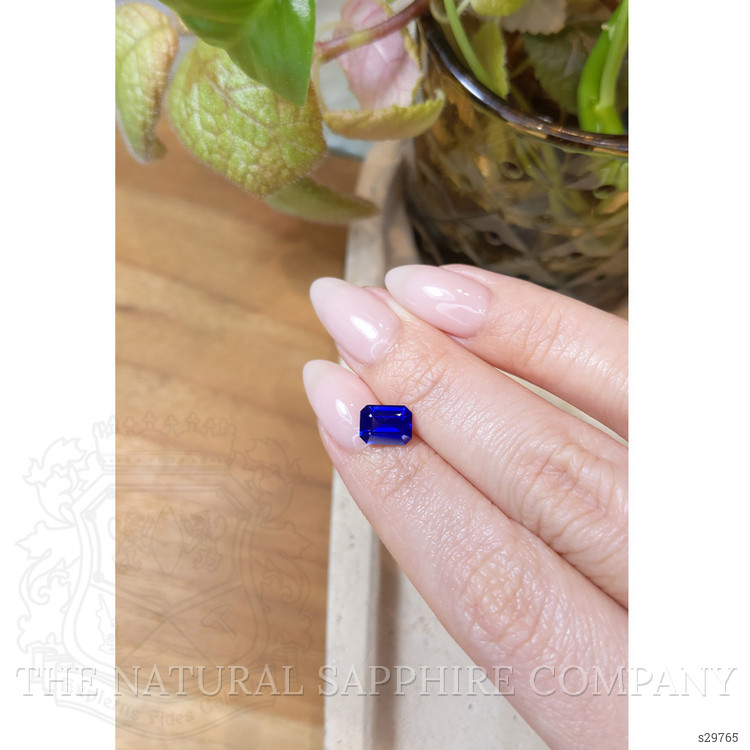 1.75 Ct. Blue Sapphire from Ceylon (Sri Lanka)