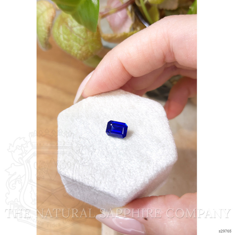 1.75 Ct. Blue Sapphire from Ceylon (Sri Lanka)