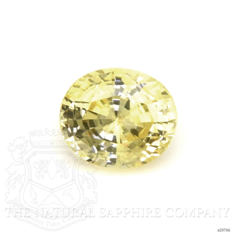 3.38 Ct. Yellow Sapphire from Ceylon (Sri Lanka)
