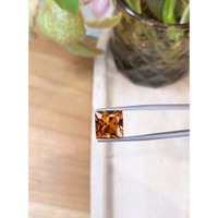 7.45 Ct. Yellowish Orange Sapphire from Ceylon (Sri Lanka) Life Style
