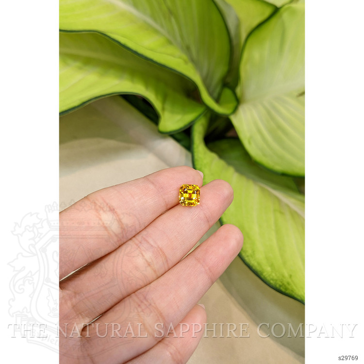 2.83 Ct. Yellow Sapphire from Ceylon (Sri Lanka)