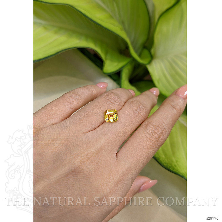2.68 Ct. Yellow Sapphire from Ceylon (Sri Lanka)