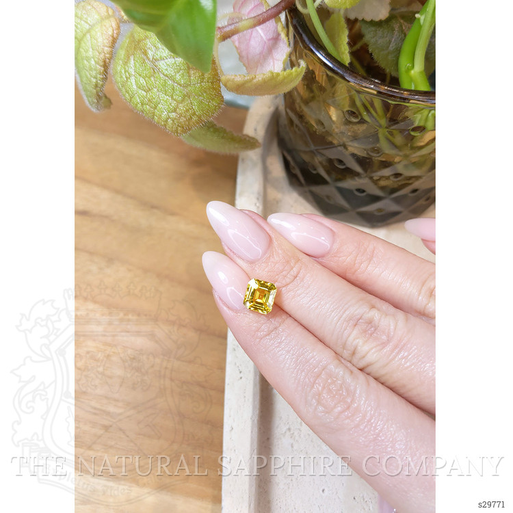 2.86 Ct. Yellow Sapphire from Ceylon (Sri Lanka)