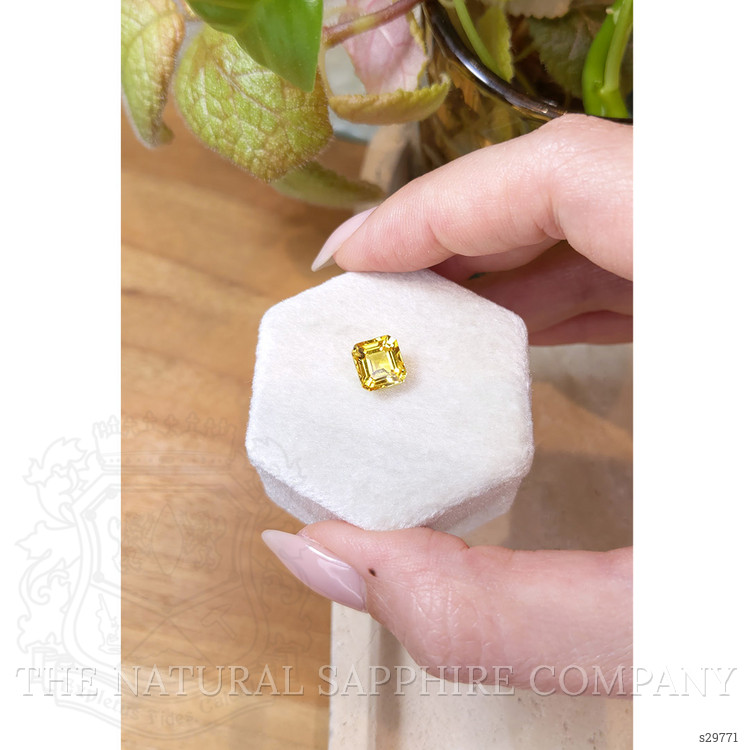 2.86 Ct. Yellow Sapphire from Ceylon (Sri Lanka)