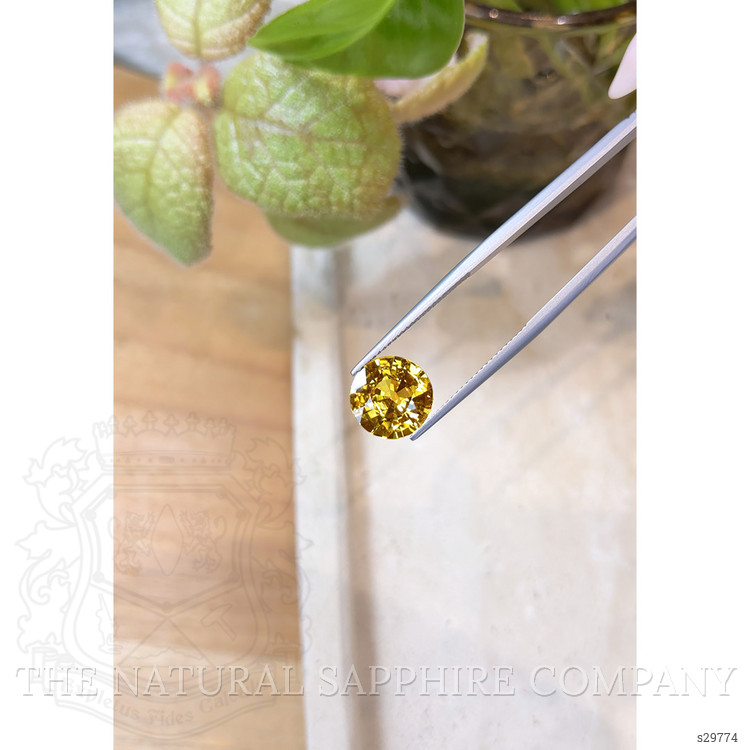 4.83 Ct. Yellow Sapphire from Ceylon (Sri Lanka)