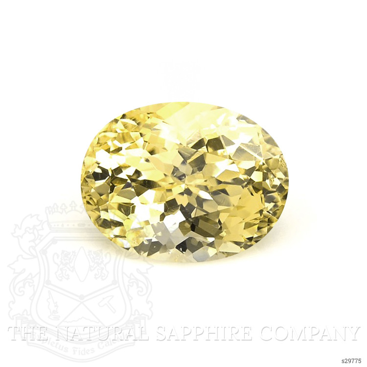 5.23 Ct. Yellow Sapphire from Ceylon (Sri Lanka)