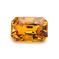 7.24 Ct. Yellowish Orange Sapphire from Ceylon (Sri Lanka) Video