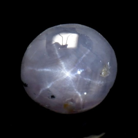 1.28 Ct. Grey Star Sapphire from Ceylon (Sri Lanka) Video