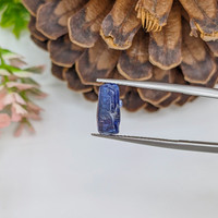 3.52 Ct. Blue Sapphire Crystal from Ceylon (Sri Lanka) Life Style