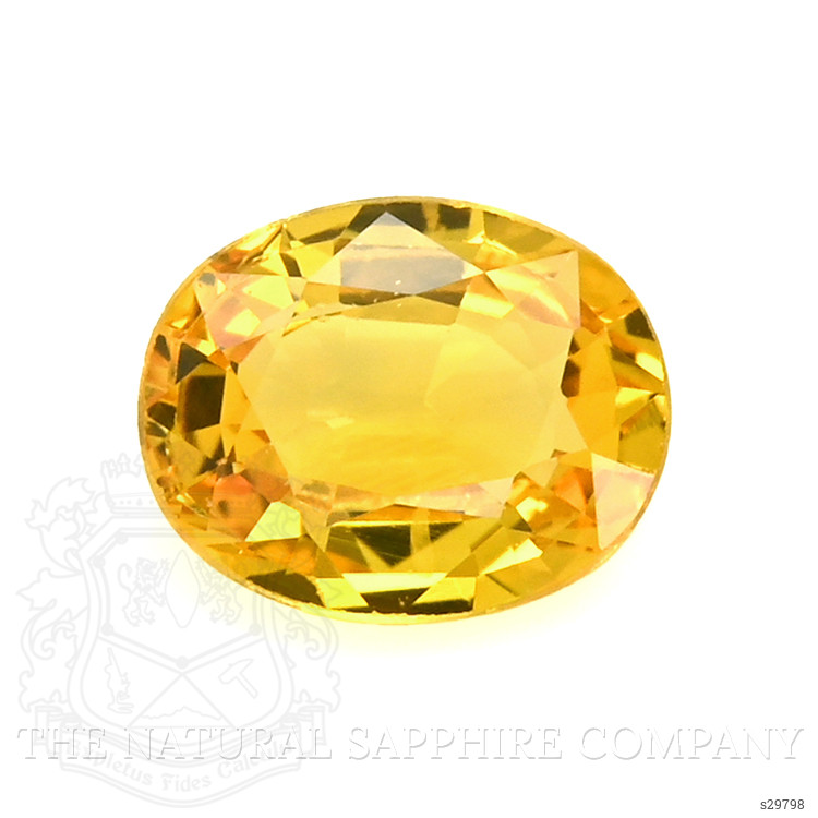 0.67 Ct. Yellow Sapphire from Madagascar