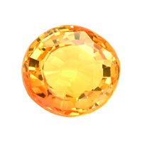 0.80 Ct.Tw. Oval Sapphire