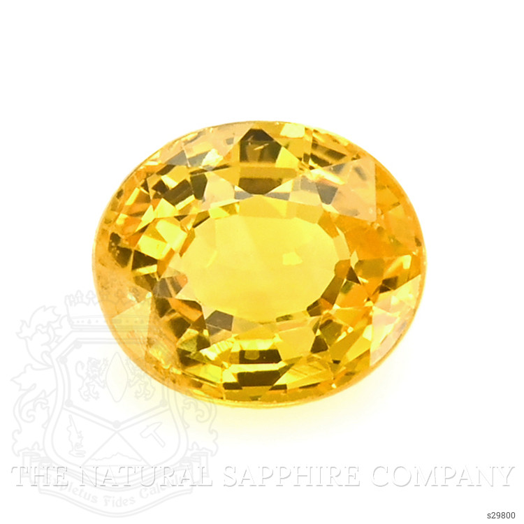 0.81 Ct. Yellow Sapphire from Madagascar