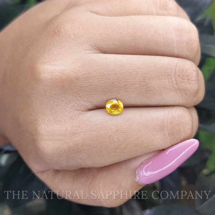 0.81 Ct. Yellow Sapphire from Madagascar