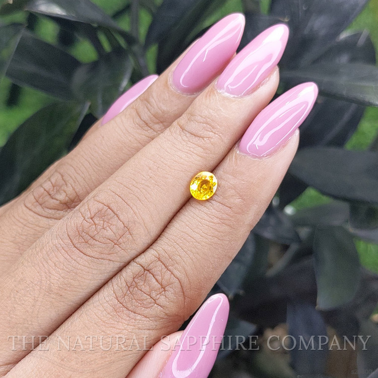 0.81 Ct. Yellow Sapphire from Madagascar