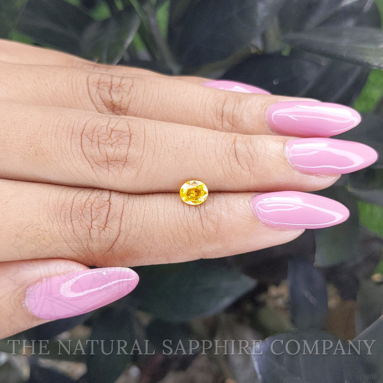 0.81 Ct. Yellow Sapphire from Madagascar