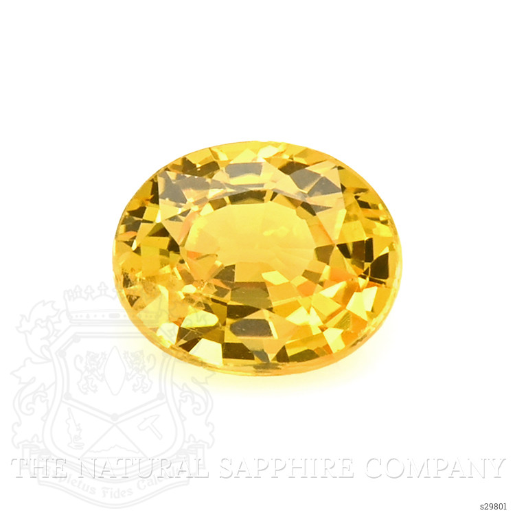 0.80 Ct. Yellow Sapphire from Madagascar