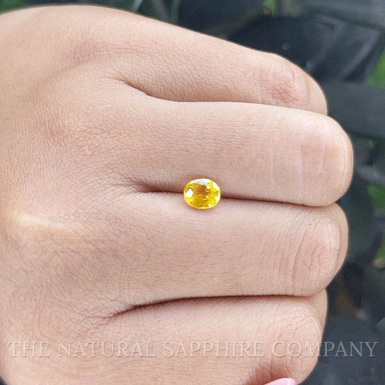 0.80 Ct. Yellow Sapphire from Madagascar
