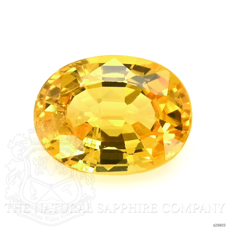 0.82 Ct. Yellow Sapphire from Madagascar