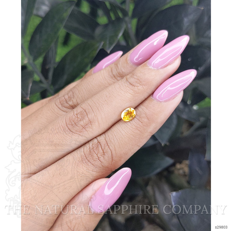 0.82 Ct. Yellow Sapphire from Madagascar