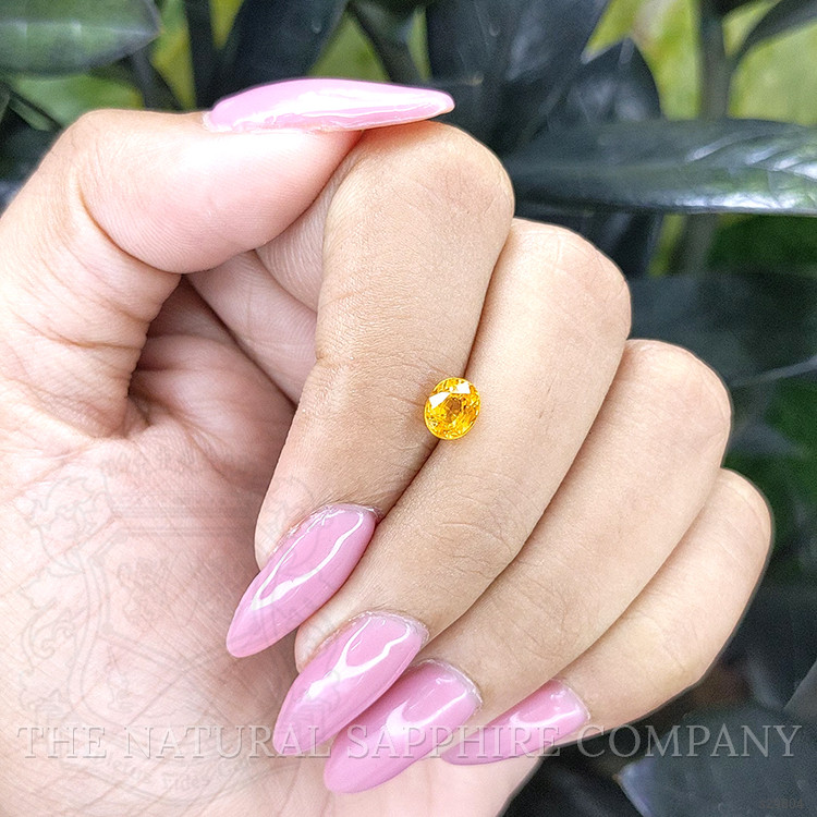 0.92 Ct. Yellow Sapphire from Madagascar