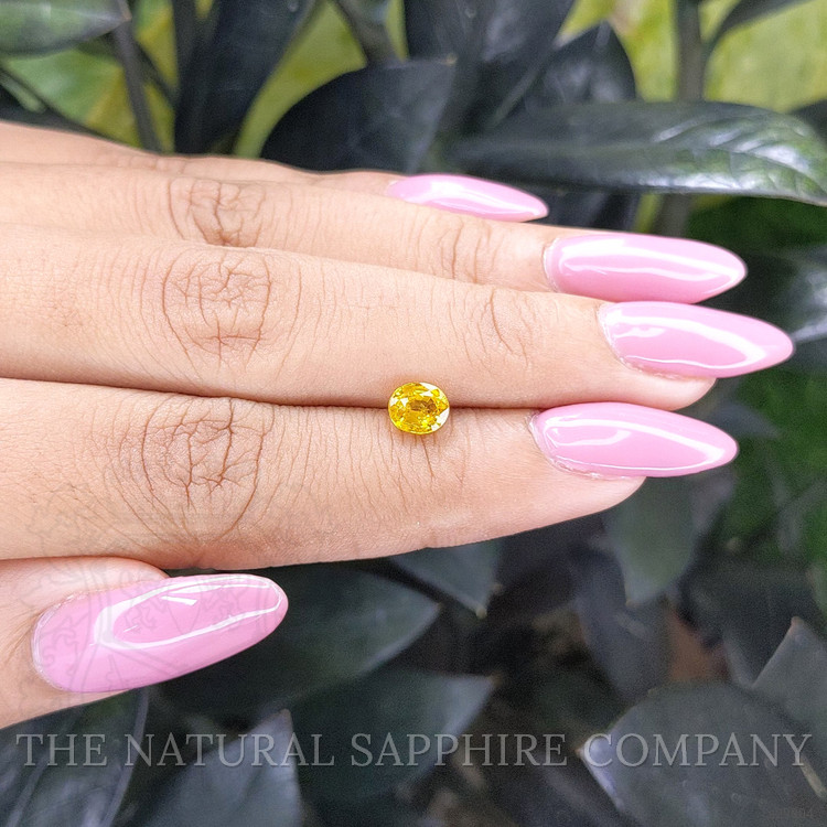0.92 Ct. Yellow Sapphire from Madagascar