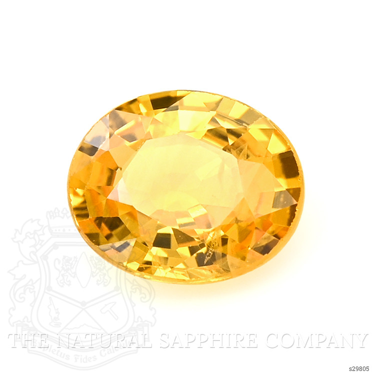 0.71 Ct. Yellow Sapphire from Madagascar