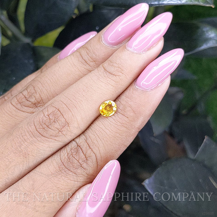 0.71 Ct. Yellow Sapphire from Madagascar