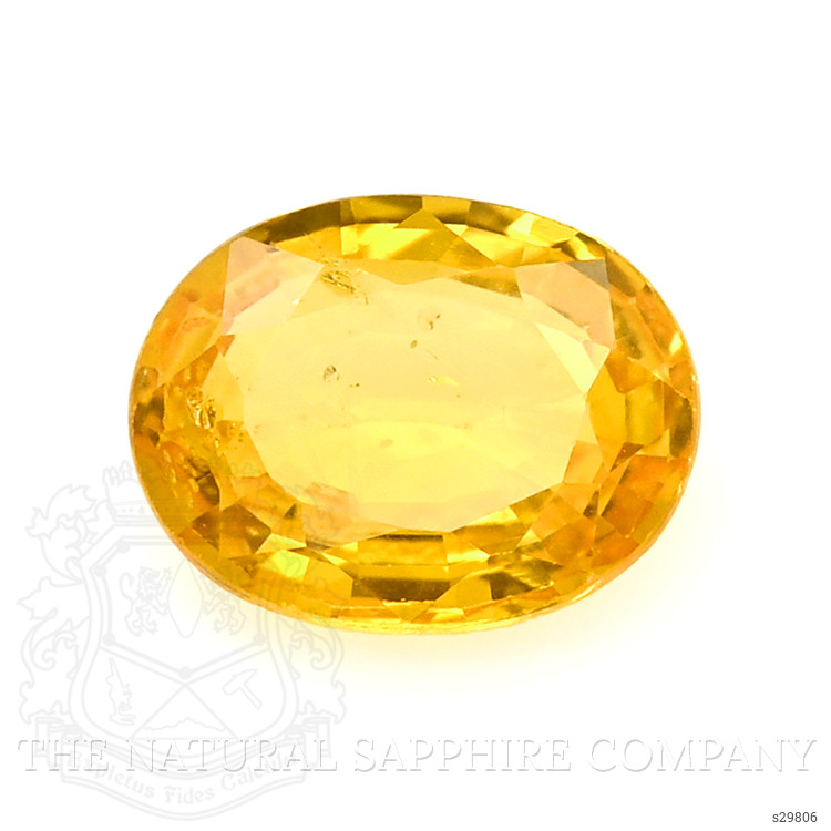 0.78 Ct. Yellow Sapphire from Madagascar