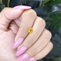 0.83 Ct. Yellow Sapphire from Madagascar Life Style