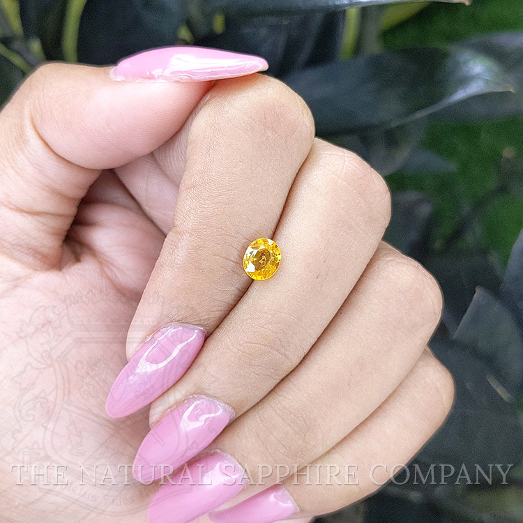0.83 Ct. Yellow Sapphire from Madagascar