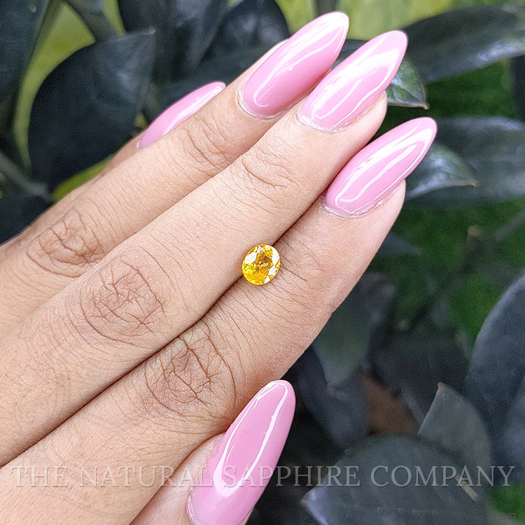 0.83 Ct. Yellow Sapphire from Madagascar