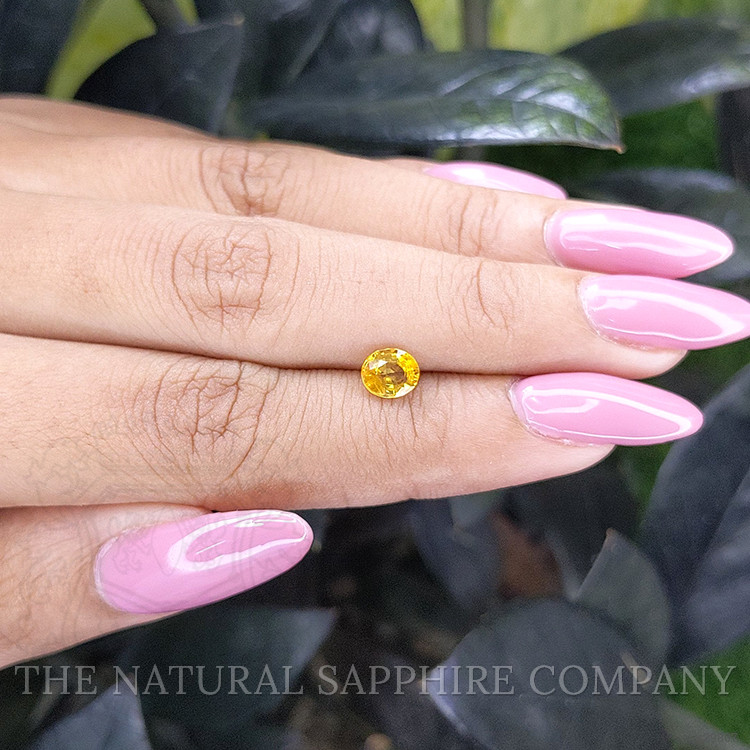 0.83 Ct. Yellow Sapphire from Madagascar