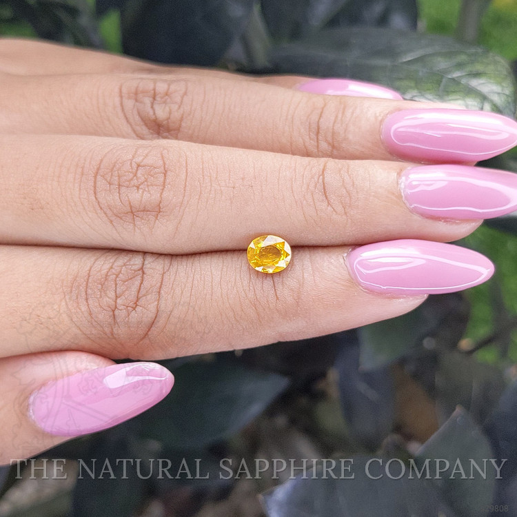 0.90 Ct. Yellow Sapphire from Madagascar