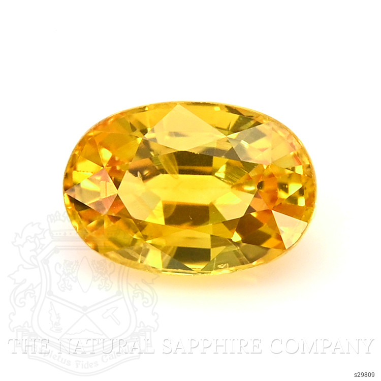 0.77 Ct. Yellow Sapphire from Madagascar
