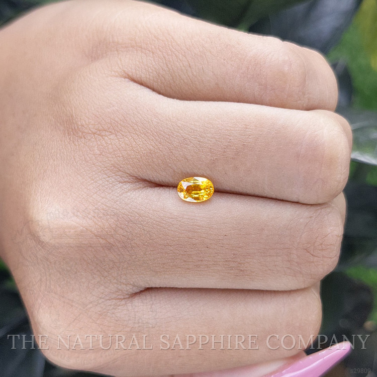 0.77 Ct. Yellow Sapphire from Madagascar