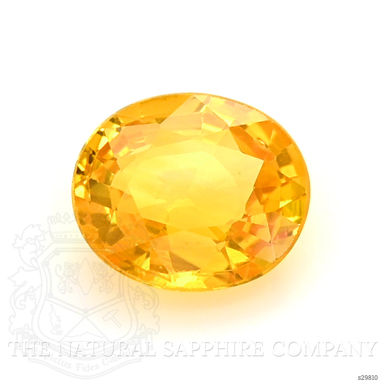 0.75 Ct. Yellow Sapphire from Madagascar