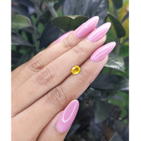 0.75 Ct. Yellow Sapphire from Madagascar Life Style