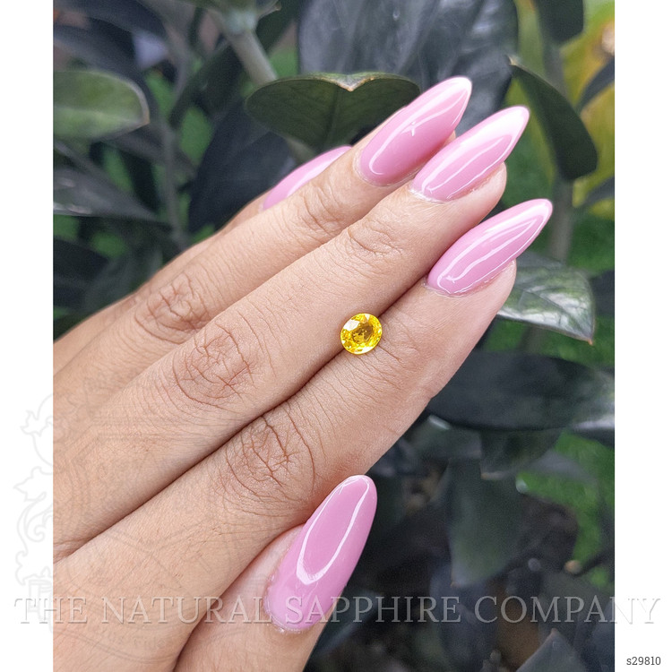 0.75 Ct. Yellow Sapphire from Madagascar