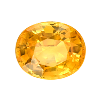 0.85 Ct.Tw. Oval Sapphire