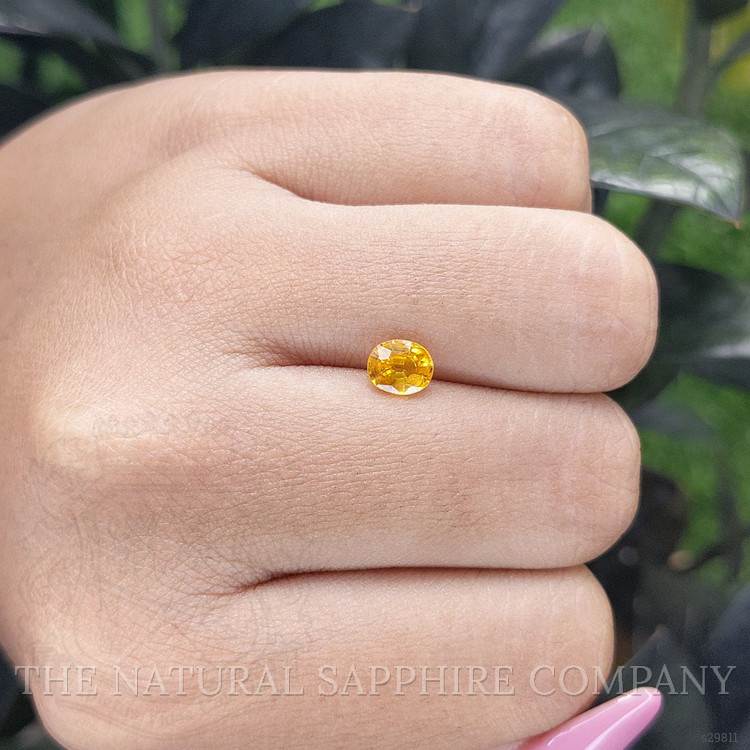 0.85 Ct. Yellow Sapphire from Madagascar