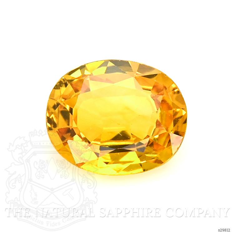 0.68 Ct. Yellow Sapphire from Madagascar