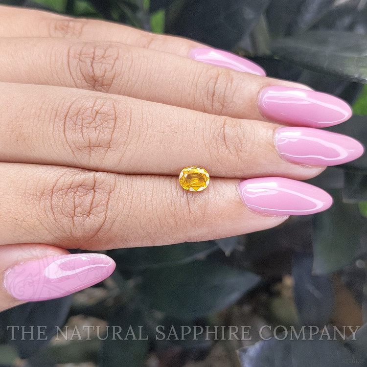 0.68 Ct. Yellow Sapphire from Madagascar