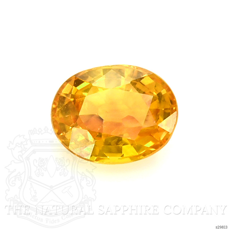 0.68 Ct. Yellow Sapphire from Madagascar