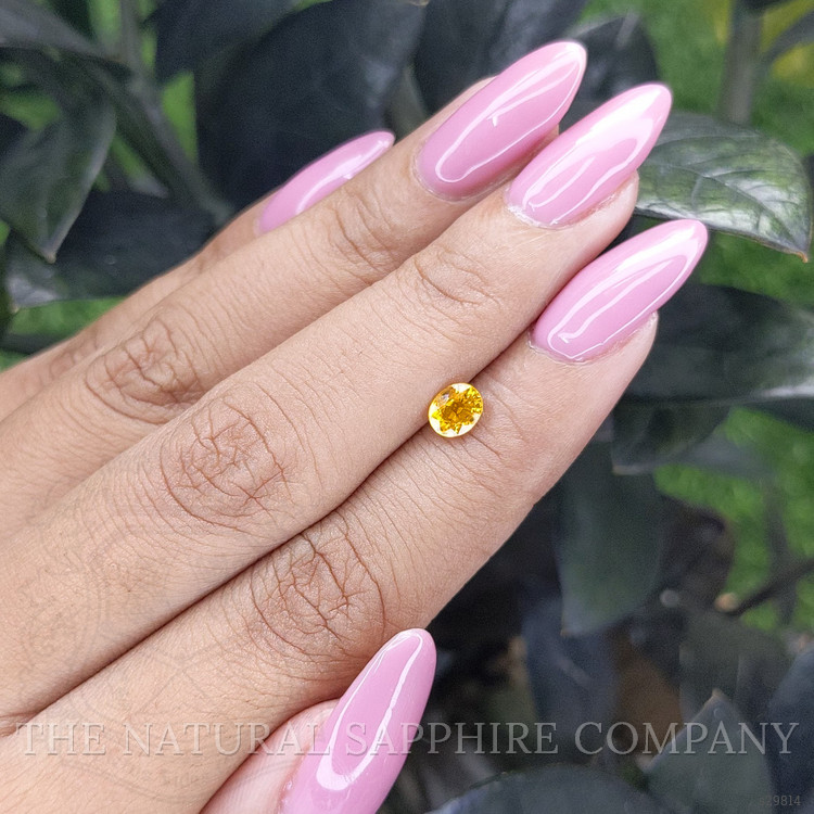 0.65 Ct. Yellow Sapphire from Madagascar